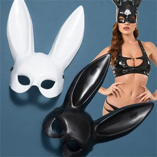 Women  Mask Blindfold Cosplay Leather Adjustable Mask Halloween Party Mask Masquerade Ball Fancy Masks Punk